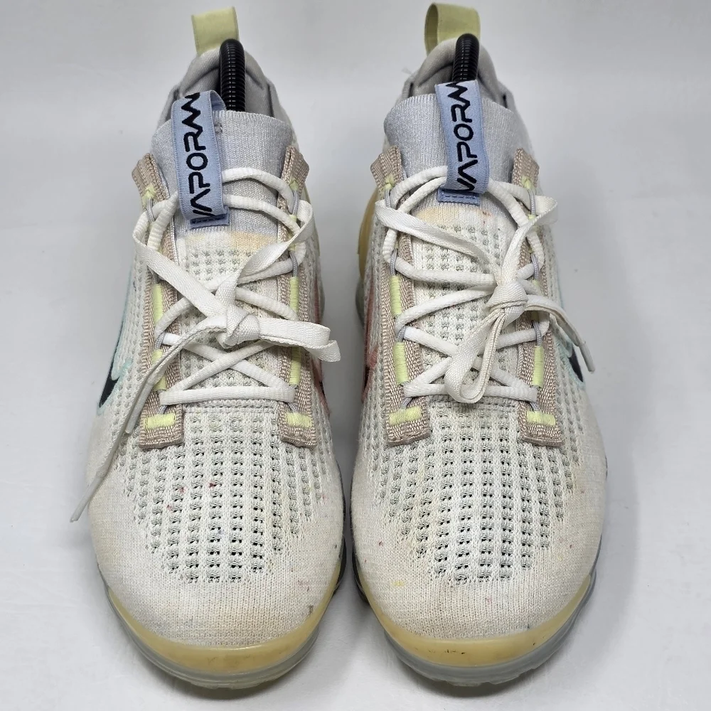 Nike Vapormax 2021 FK Sneakers DQ7758-100 Youth Size 5.5Y Women's Size 7
